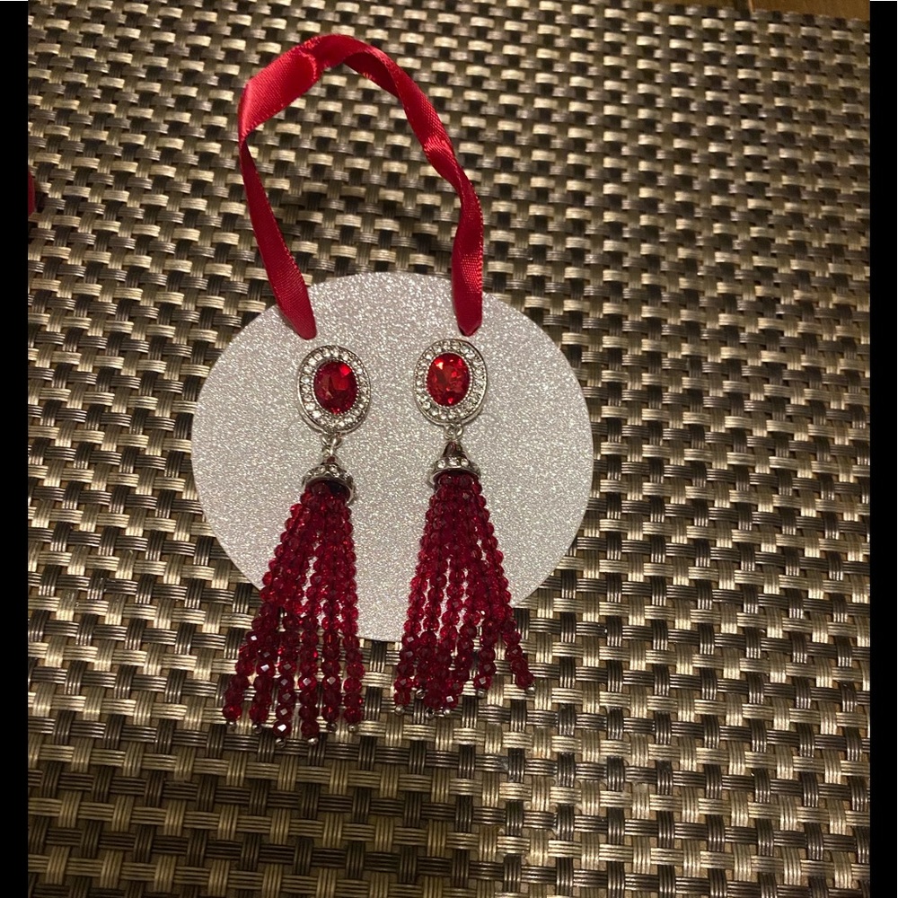 Red tassel